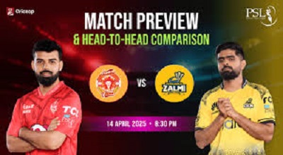 PSL Today – Friday, 2nd 2025: Islamabad United vs Peshawar Zalmi – Match Preview, Live Updates, and Analysis