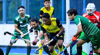 Pakistan vs Malaysia Hockey Nations Cup Action