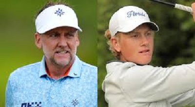 Ian Poulter and His Son, LIV Golf Stars, Former Ryder Cup Players, and YouTuber