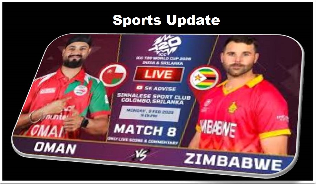 ICC Mens T20 World Cup 2026, "OMA Vs ZIM Warm Up Match 8