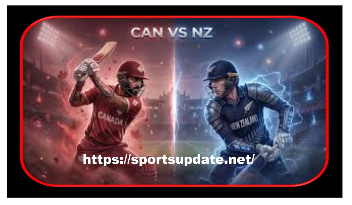 ICC Men's T20 World Cup 2026, "CAN Vs NZ Warm Up Match 31