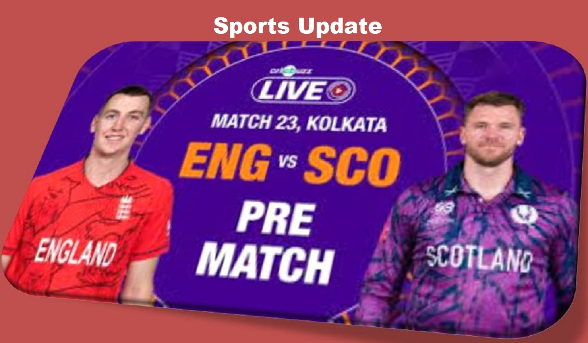 ICC Men's T20 World Cup 2026, "SCO Vs ENG Warm Up Match 23