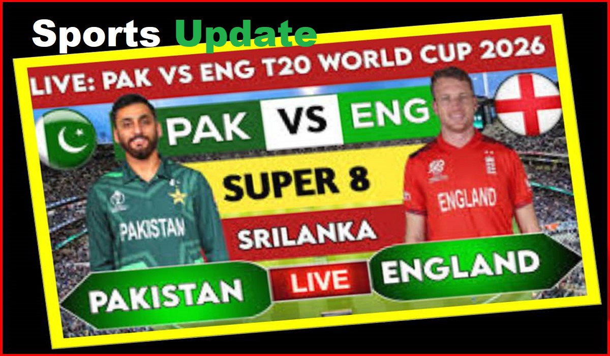 PAK Vs ENG Super 8 Match 5 - England win by 2 Wickets