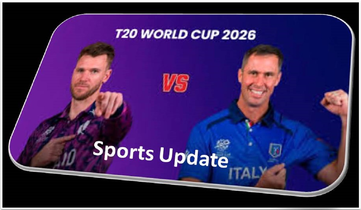 SCO Vs ItalyT20i World Cup 2026 warm up Match 7